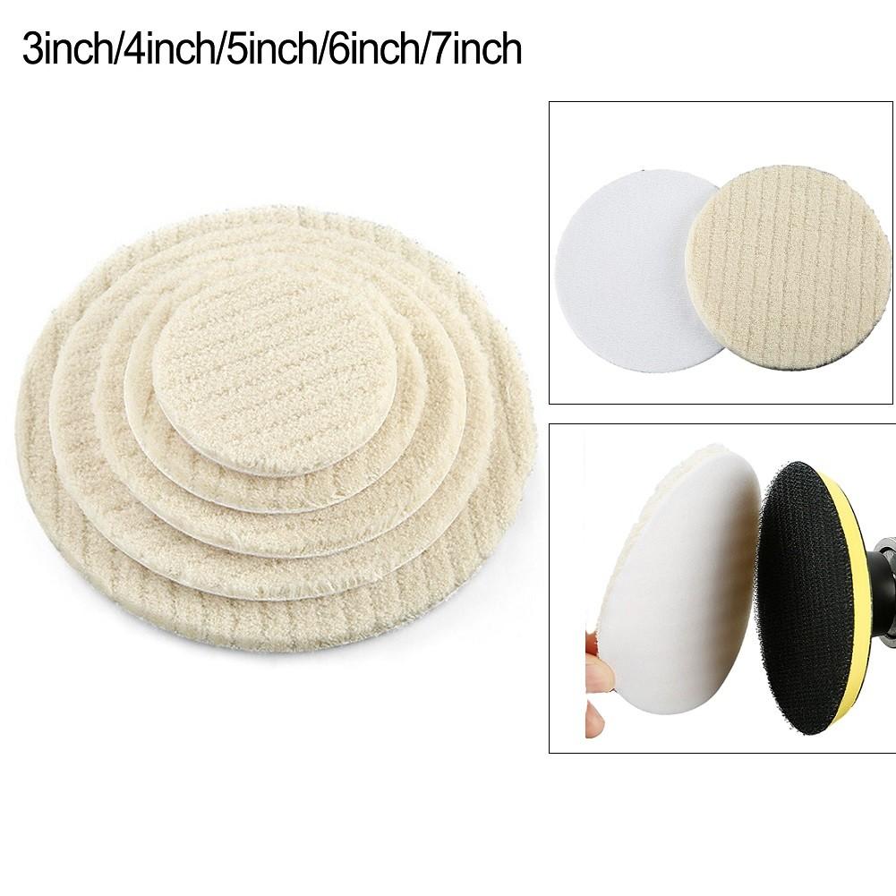 Polishing Pads Wool Buffing Coated Cushion Stone Felt Wheel