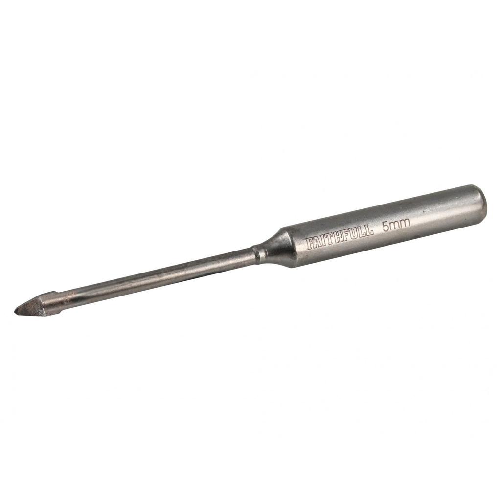 Faithfull Carbide Hard Tile & Glass Drill Bit