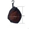 Single Ball Bag Mesh Carry with Zipper Pocket Portable Drawstring for