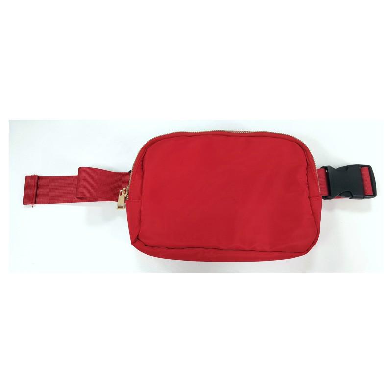Unisex Waterproof Mini Belt Bag, Adjustable Waistband, Small Fanny Pack, Crossbody Sports Waist Pack