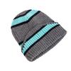 Unisex Kpop Style Winter Hats,Fashionable Beanie Hats For Young People, Couple Street Hats, Elegant Striped Design Knitted Hats