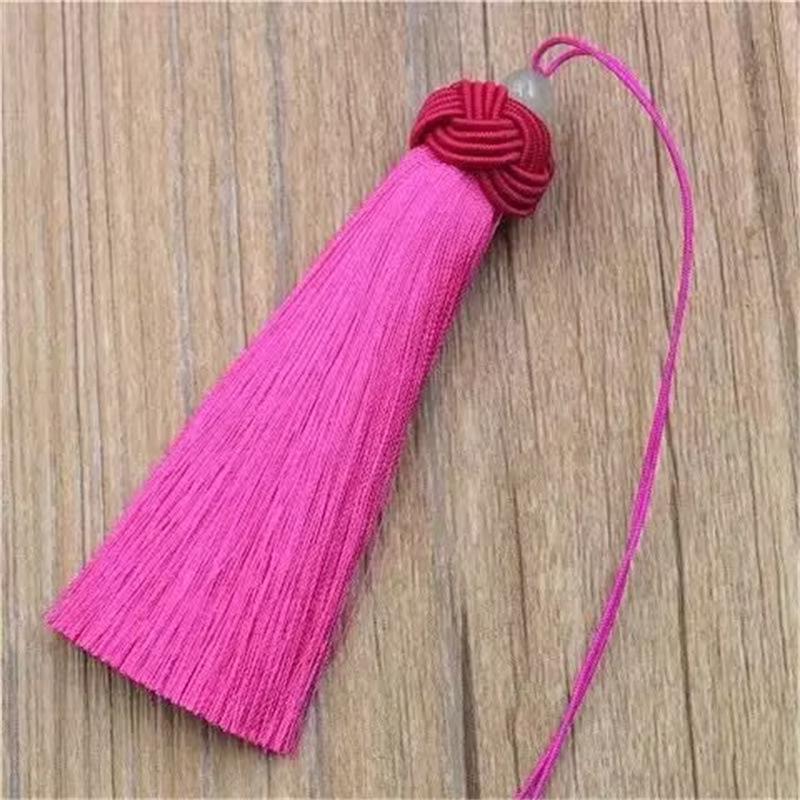 Multi-color DIY Pineapple Cap Tassels - High-end Chinese Knot Hanging Ornaments, Free Shipping