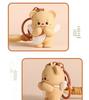 Butter Bear Keychain Ornament – Cute Couple's Backpack & Car Charm