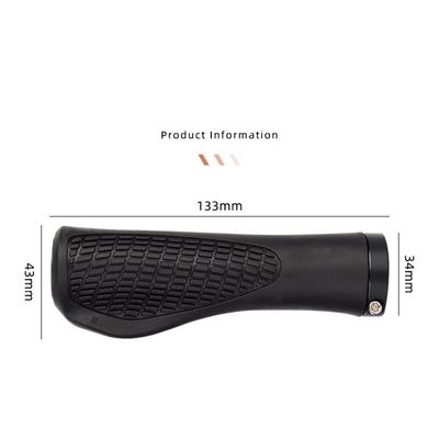 Rubber Lock On Handlebar Grips MTB E-Bike Bicycle Shock Proof Anti-Slip Fit ODI