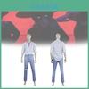 Kpop Demon Hunters Cosplay Costume With Denim Shirt And Jumpsuit For Anime Stage Performances