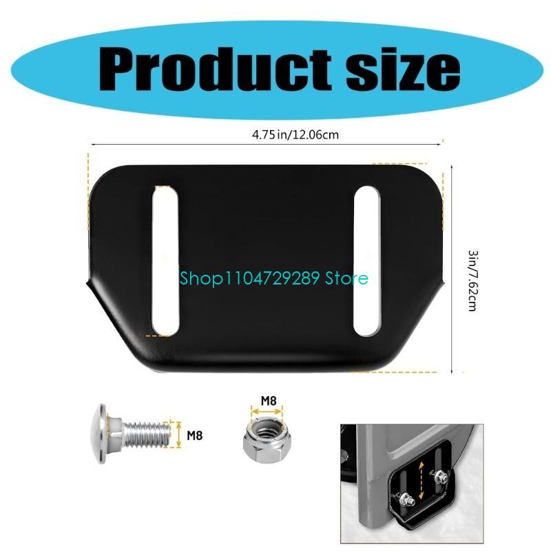 D8KE Snow Blower Skid Shoes Metal Slide Shoes with Fittings for 1030W 1130SE 1130TE 522E 524 524T 624 724E 1030 Snow Throwers