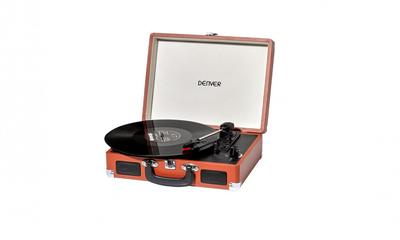 Denver VPL-120 Brown Turntable, Denver