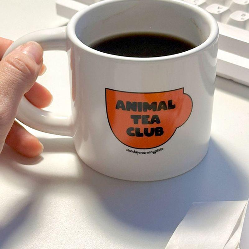 sundaymorningplate Animal Tea Club RELAX BENG Mug