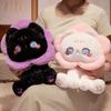 30CM Lovely Cat Plush Toys Stuffed Soft Kawaii Floral Cat Dolls for Valentine Birthday Gifts