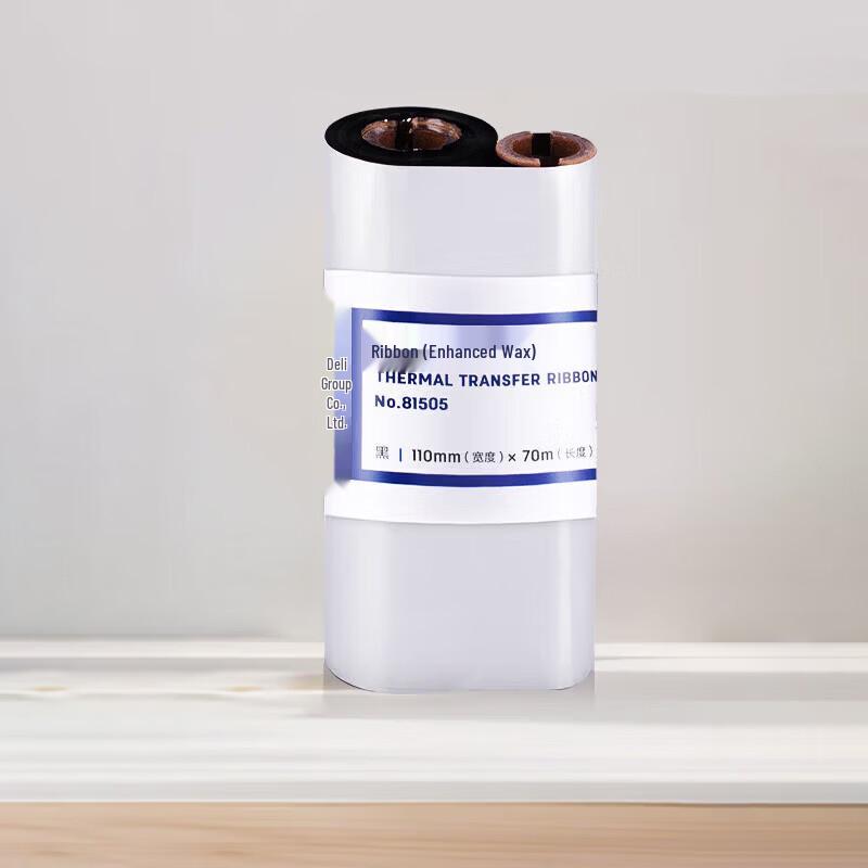 Deli Thermal Transfer Wax Ribbon