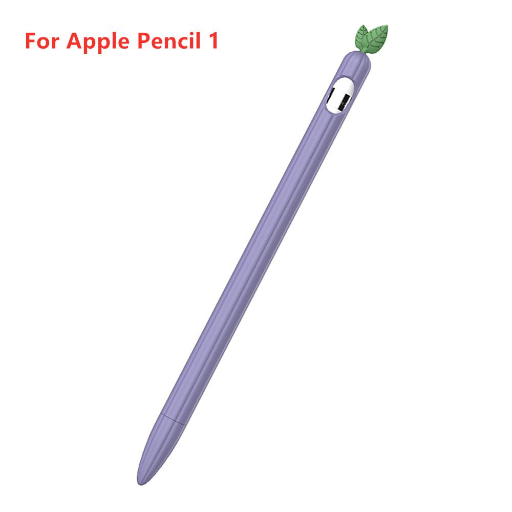 Cute Carrot Silicone Pencil Case For Apple Pencil 1st 2nd Generation Case Compatible Tablet Touch Pen Stylus For iPad Pencil 2 1