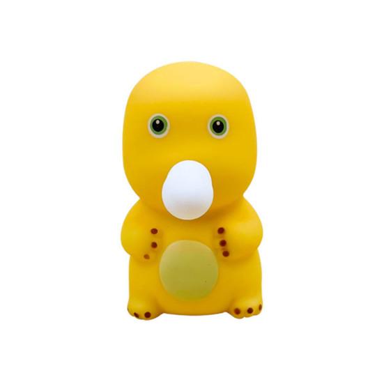 Dinosaur Squeeze Toy Soft Rubber Cute Cartoon Milk Dragon Blowing Balloon Squishes Stress Relief Pinch