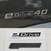 Fvgqj7 NEUES 3D ABS Auto Styling Logo eDrive Abzeichen Heckklappen Aufkleber Für i3 i4 i8 5 7 Serie G28 X1 X3 X5 E60 G30 G31 G05 F15 Zubehör