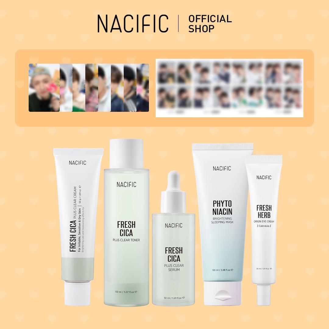 

[NACIFICxATEEZ] CICA PREMIUM SET, OT8, 4-CUT, успокаивающий, центелла азиатская