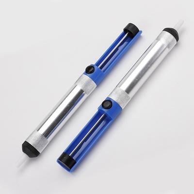 Manual Aluminum Suction Tin Desoldering Pumping Desolder Hand Welding Tool Removal Vacuum Powerful Soldering Sucker Pen