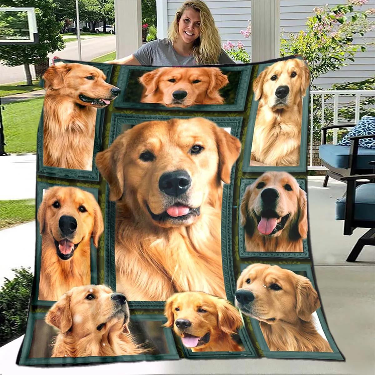 

Anime cat Dog Blanket Animal Flannel Blanket Super Soft Fleece Throw Blanket All Seasons Warm for Couch Sofa Bedroom Quilt 100X150CM