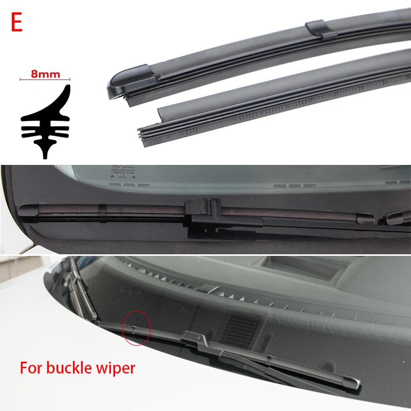 1x Wiper Blade Rubber Strip For Mazda Wipers Refill Accessories