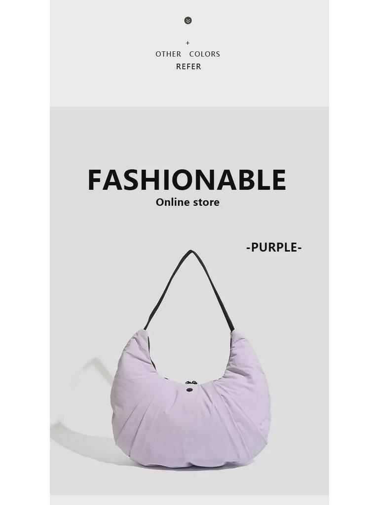 Versatile 2024 Ox Horn Crescent Yoga Bag: Lightweight, Large-Capacity Nylon Fitness & Travel Bag