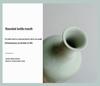 Elegant Ceramic Guanyin Vase: Zen-Inspired Shoulder Vase for Flowers and Ornaments