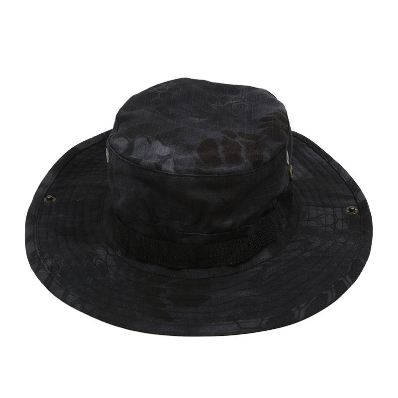 Tactics Camouflage Boonie Cap Balaclava Hat Suit Foldable Soft Outdoor Hunting Fishing Wide Brimmed Sunscreen Caps