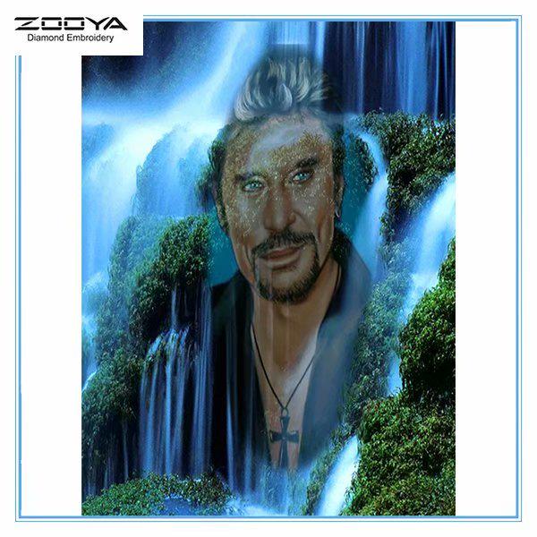 

ZOOYA DIY 3D Алмазная вышивка Крестиком Главная Декор Водопад