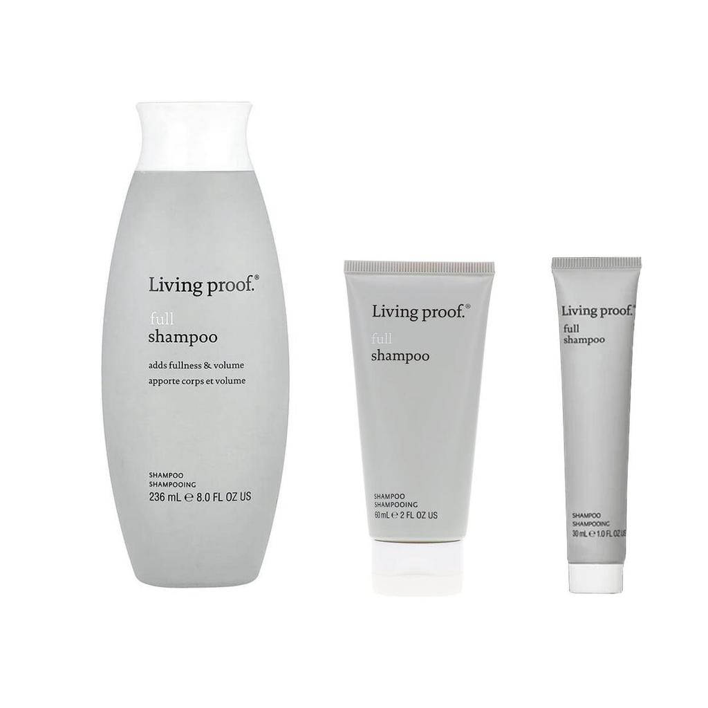Living Proof Full Shampoo 1/2/8 oz  (3 Color Options)