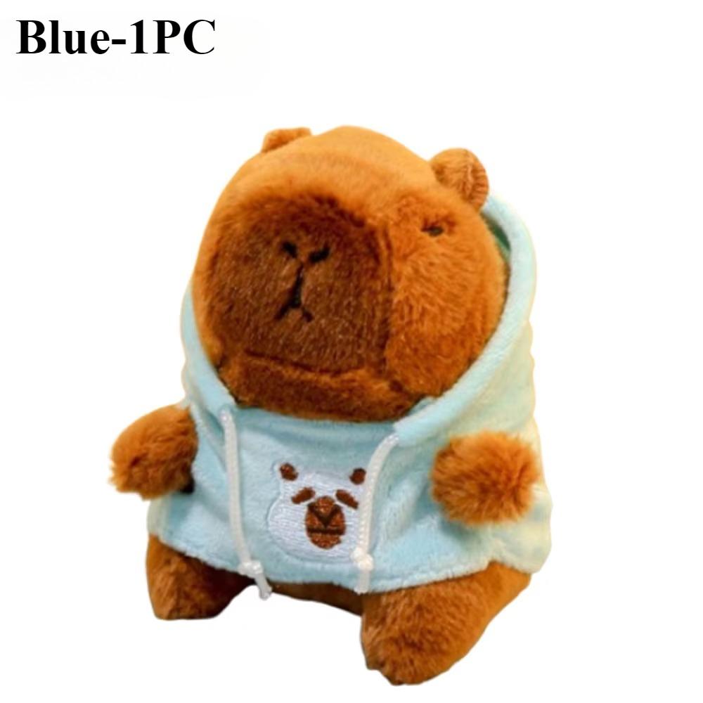 1-10PCS Cute Capybara Plush Pendant Water Dolphin Plush Toy Keychain Bag Pendant Children's Birthday Gift Holiday Party Favours