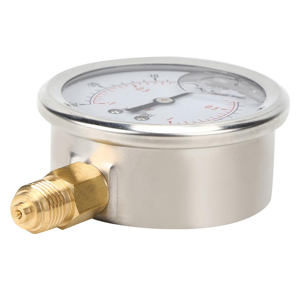TSPGGZ60Z41bar 1 4BSP Y60 Axial Oil Filled Vacuum Pressure Gauge Pressure Measurement Tool