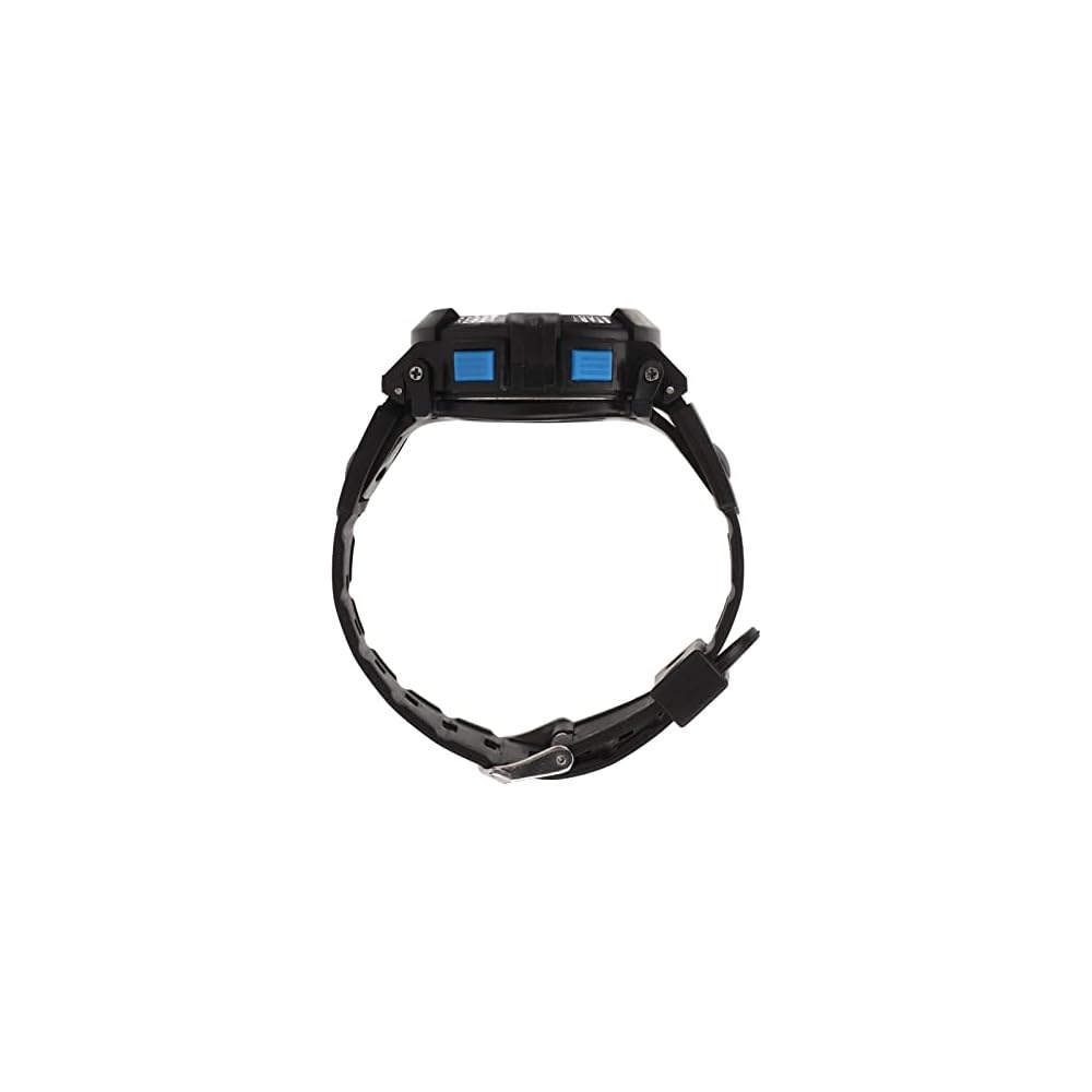 Men's Multi-Function Digital Sports Watch WR50M Waterproof with Alarm for Swimming and Running Black and Blue