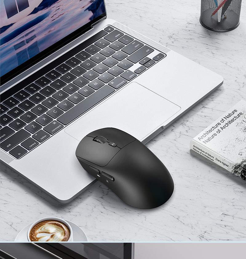 AI Voice-Controlled V18 Mouse: Three Modes for Translation, Speech-to-Text, and Wireless Control