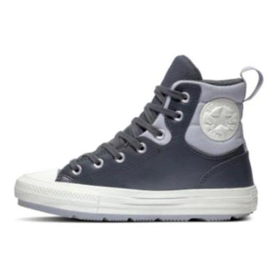 Chuck Taylor All Star Berkshire Boot Strapazierfähige Stoßdämpfung High Top Canvas Schuhe Unisex Sneaker Grau A01331C