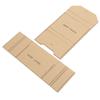 Clear Acrylic Purse Wallet Pattern DIY Stencil Template Drawings Set Leather Hand Craft