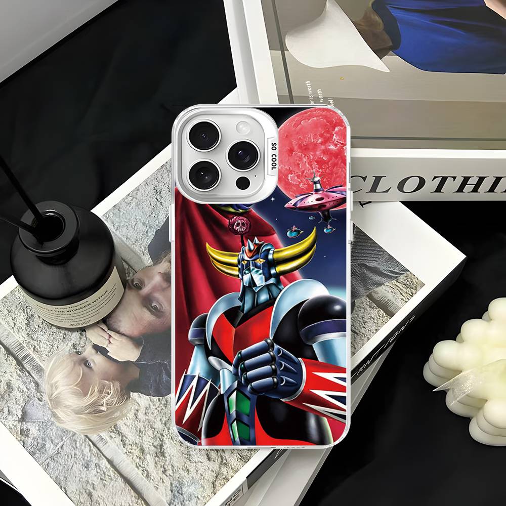 

UFO Robot G-Grendizeres Phone Case For IPhone 17 16 15 14 13 Pro Max Plus Matte Color Back Cover iPhone 13pro max
