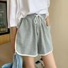 Women's Summer 2026 Korean-Style High-Waisted Wide-Leg Casual Sports Shorts