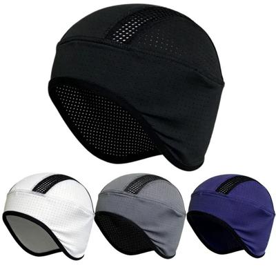 Quick Dry Helmet Liner Ice Silk Under Helmet Beanie Comfortable Racing Cap  for Cycling