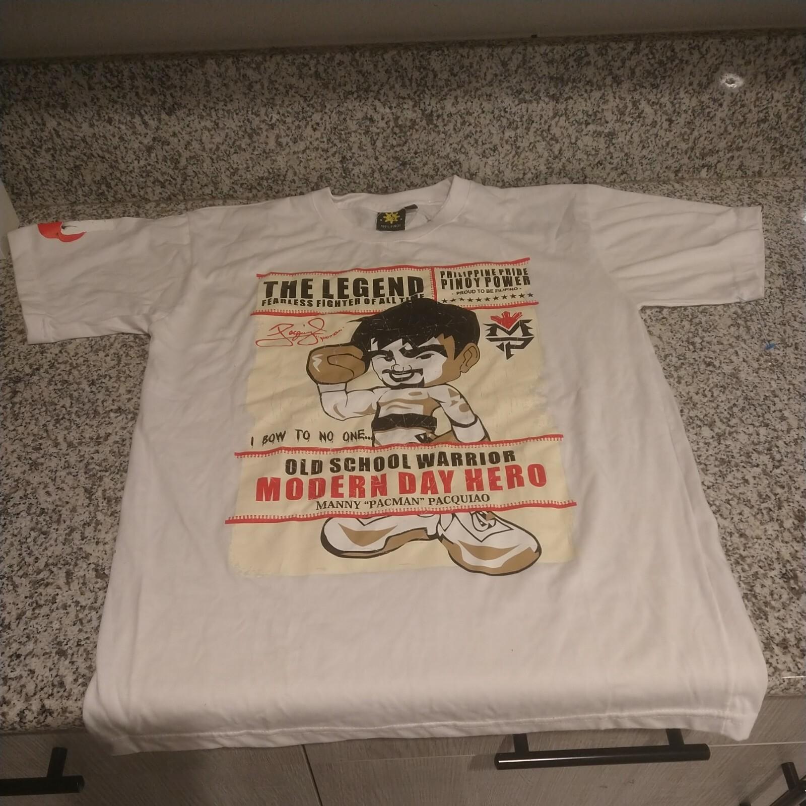 Manny Pacman Pacquiao The Legend Shirt XL