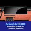 For Lynk & Co 900 2025 Navigation Instrument Tempered Glass Protector Film Rear Seat Screen Interior Stickers Car Accessories