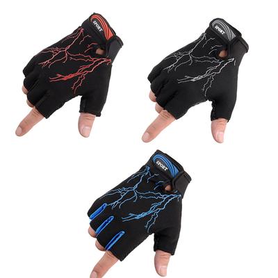 Γάντια Γυμναστικής Unisex για Άρση Βαρών, Μισού Δακτύλου, Crossfit, Προπόνηση, Bodybuilding, Ποδηλασία, Ποδήλατο, Εξωτερική Χρήση, Αθλητικά Γάντια
