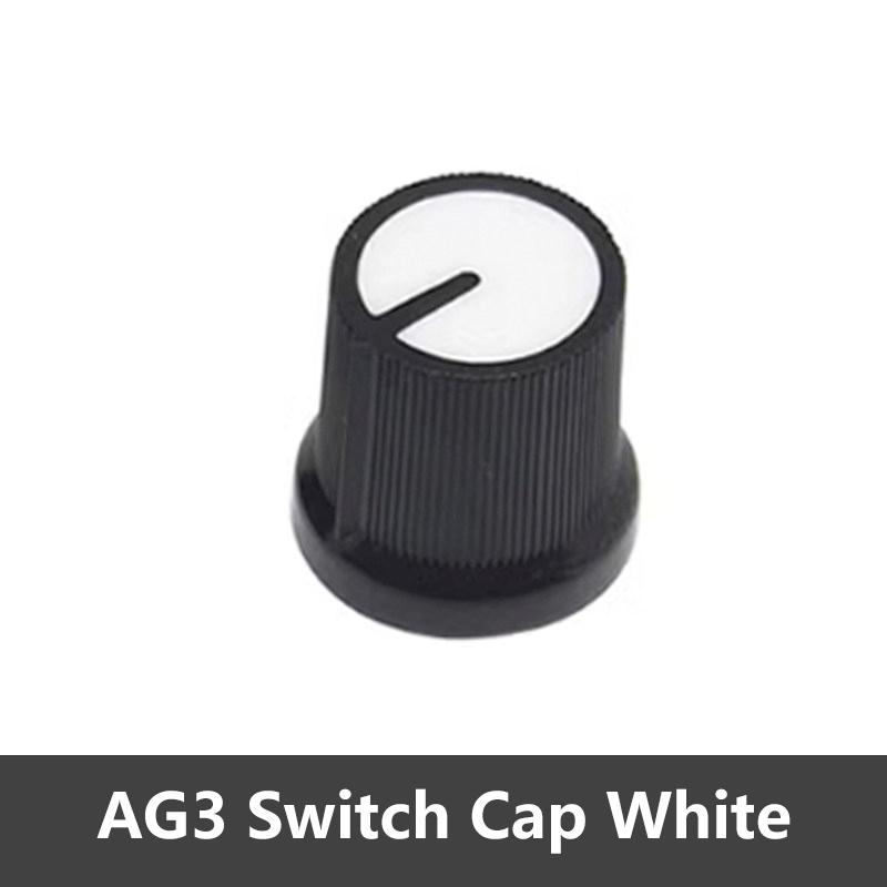 11PCS AG1 AG1 WH118 Potentiometer Knob Cap 6mm D Shaft Rotary Encoder Knob Multi Color Plastic Knob For WH118 Variable Resistor