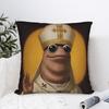 Pope Marcus Marcus The Worm Pillow Cover Square Cushion Cover Kawaii Pillow Case For Living Room Sofa