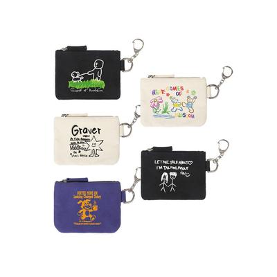 GRAVER [UNISEX] Drawing Keyring Card Wallet Keyring