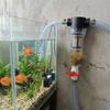 Stainless Steel Filter Screen Fish Waste Collector Water Filter Valve  Fish Pond