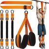 Indoor Pull-Up Assist Band for Men - Elastic Training Rope for Home Fitness and School Exam Prep