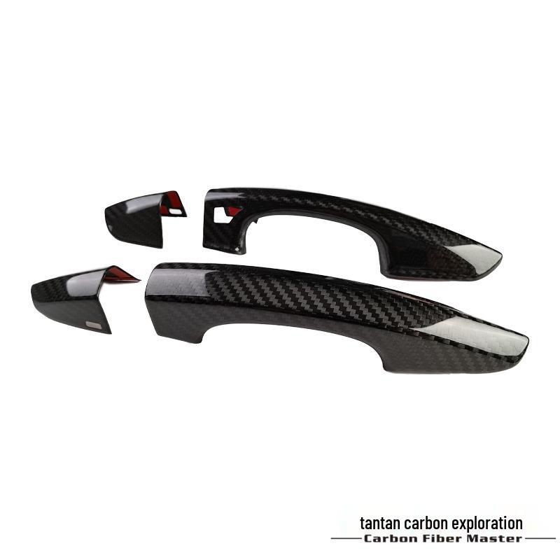 Tantan Real Carbon Fiber Exterior Handle Shell for Ford Mustang