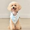 Winter Warm Dog Vest Waterproof Puppy Coat with Thickened Fleece Lining for Small To Medium Dogs Teddy Poodle Jacket