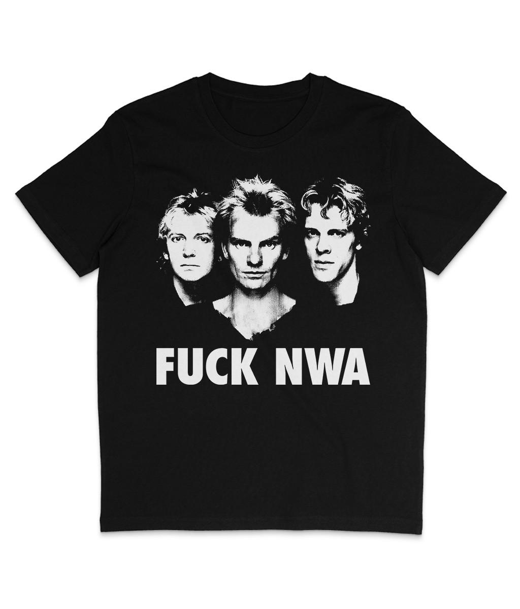 F**K NWA - Organic T-Shirt Mens Womens Tees Top - The Police - Sting 4XL