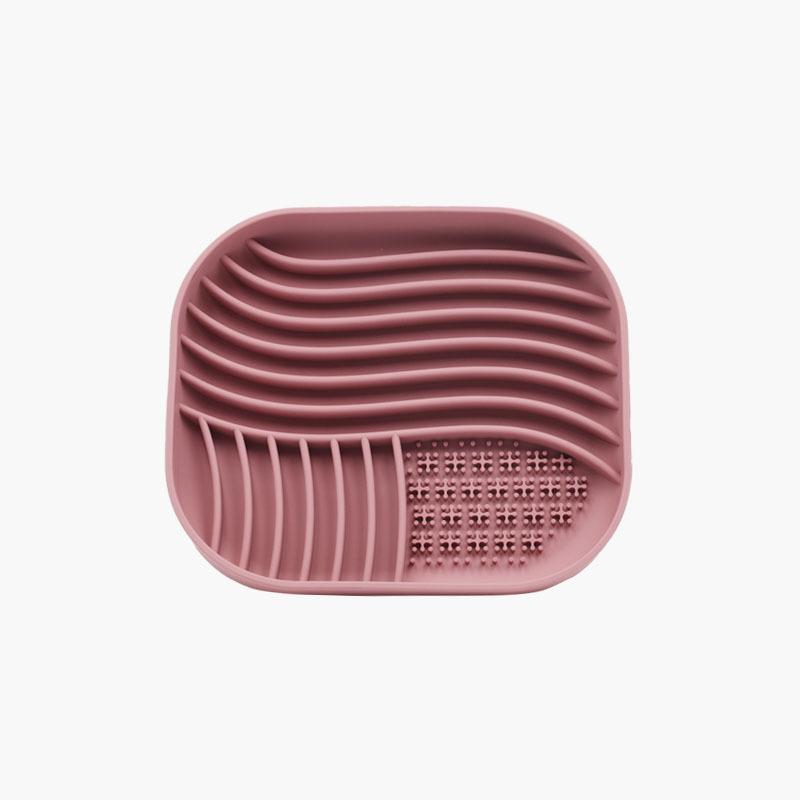 Silicone Pet Licking Mat Multifunctional Pet Food Bowl Cat and Dog Meal Basin Mat with Suction Cup Slow Feeding Placemat