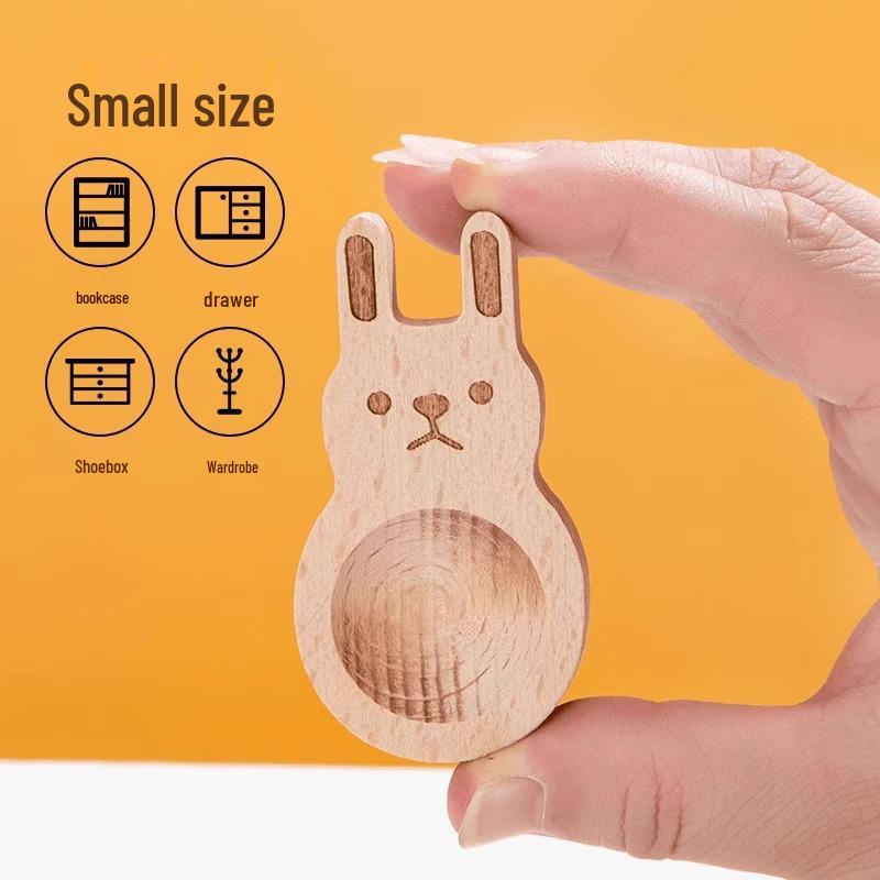 Little Rabbit Ornament Aromatherapy Diffuser: Woody Essential Oil Scent Sticks for Bedroom and Wardrobe.