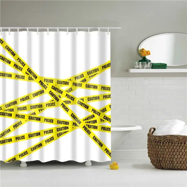 

Decorative Geometric Shower Curtain Stripe Wave Waterproof Bath Curtains For Bathroom Rideau De Douche W60H190(CM)-1 Pcs