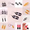 Tokyo Revengers Takashi Mitsuya Cosplay Earrings With Geometric Style For Cosplay Fans